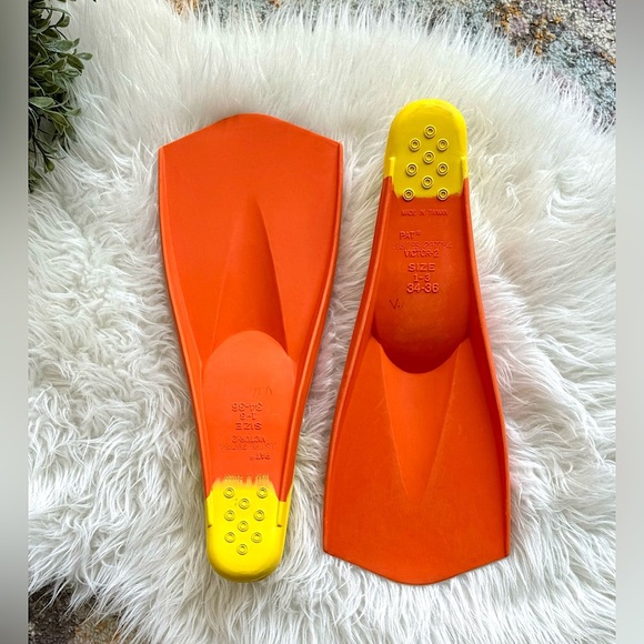 TYR Kids' Flexfin Training Swim Fins (Size 1-3 / 34-36) - Picture 2 of 5